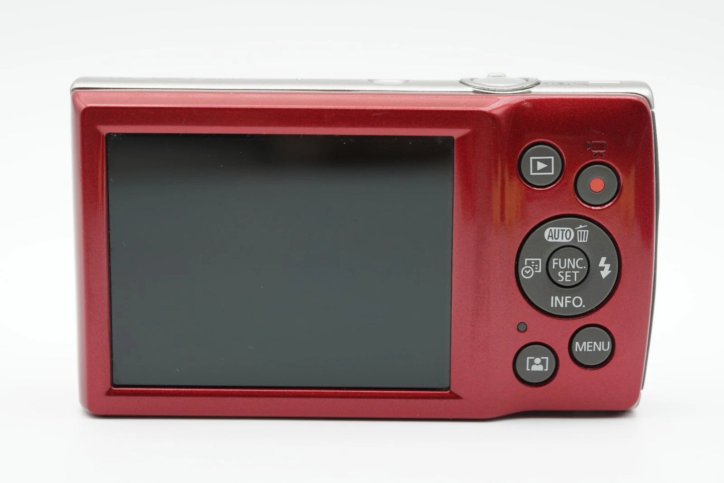 Canon PowerShot IXY 200 ELPH 185 digital Camera 180 Red #010