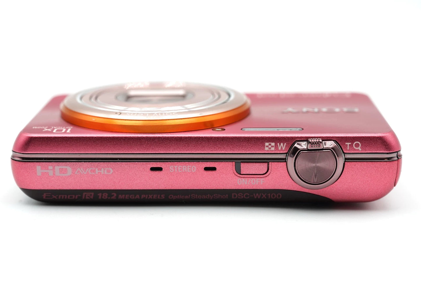 Sony Cyber Shot DSC-WX100 Pink Compact Digital Camera lens #003