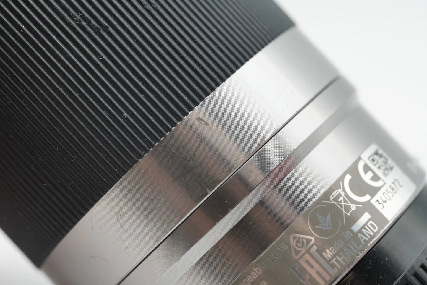 Sony E 55-210mm f/4.5-6.3 OSS zoom Lens SEL55210 Silver #008