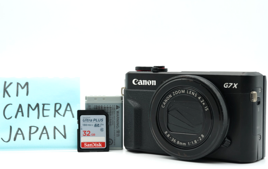 Canon PowerShot G7 X Mark II Compact Digital Camera black #011