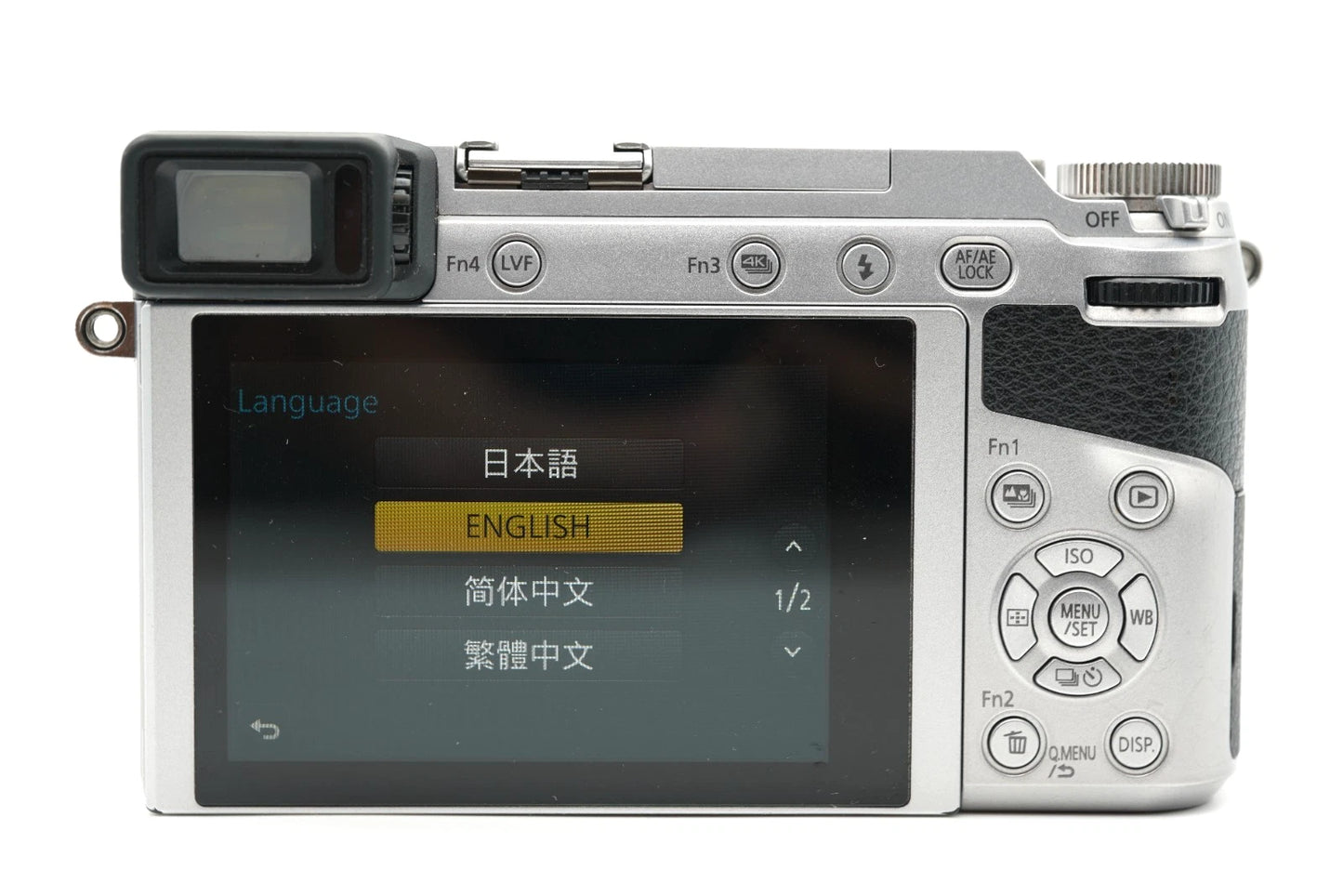 Panasonic LUMIX DMC-GX7MK2 GX85 GX80 [SC 5492] Silver #001