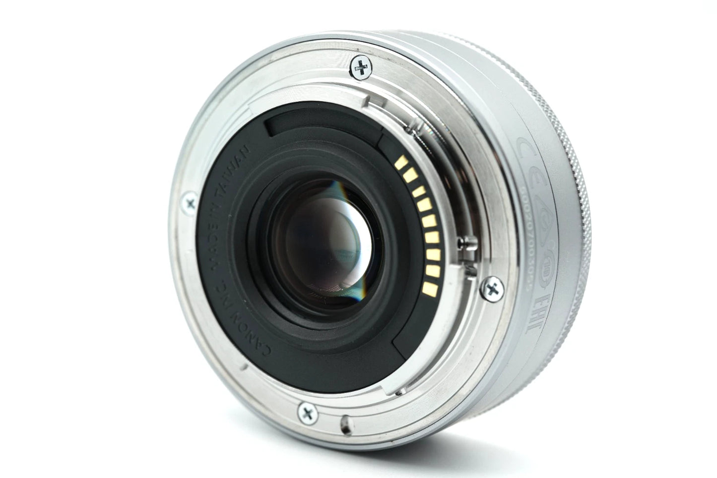 Canon EF-M 22mm F/2 STM AF Lens silver EOS EF-M Mount camera #004