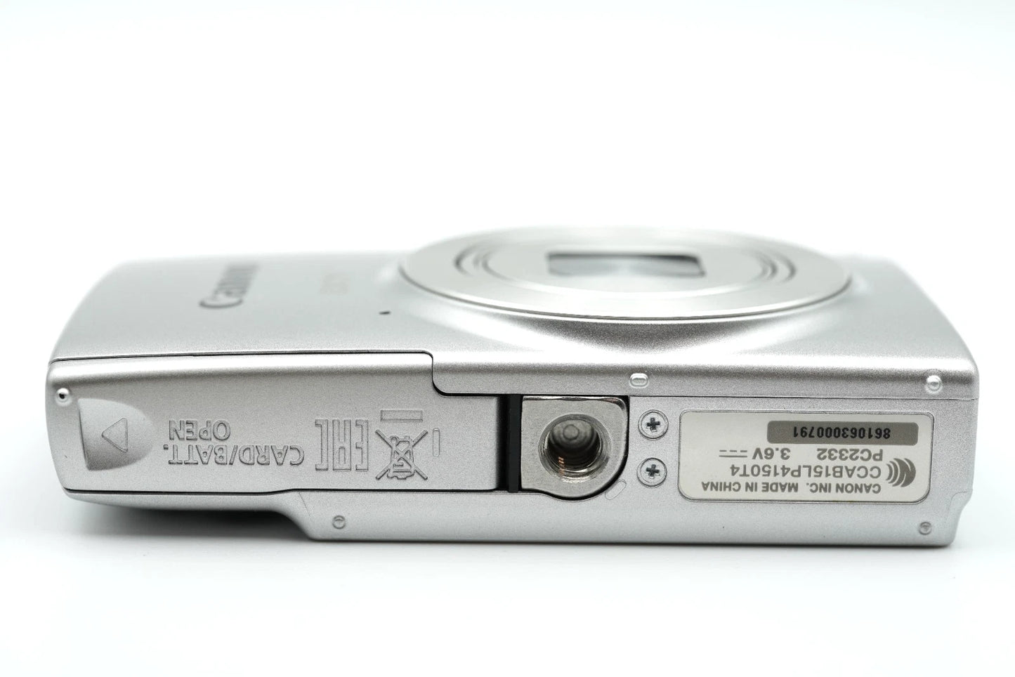 Canon PowerShot IXY 200 ELPH 185 digital Camera 180 Silver #027