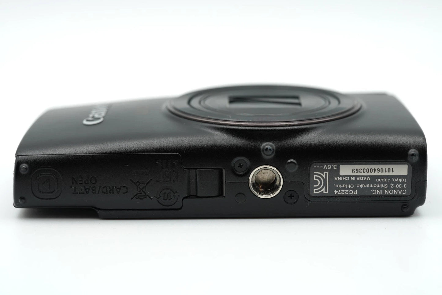 Canon IXY 650 PowerShot Elph 360 HS Digital Camera Black #009