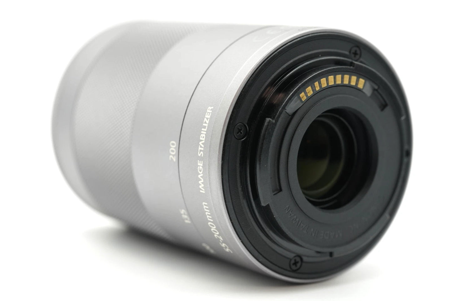 Canon EF-M 55-200mm f/4.5-6.3 IS STM silver [Near Mint] #004