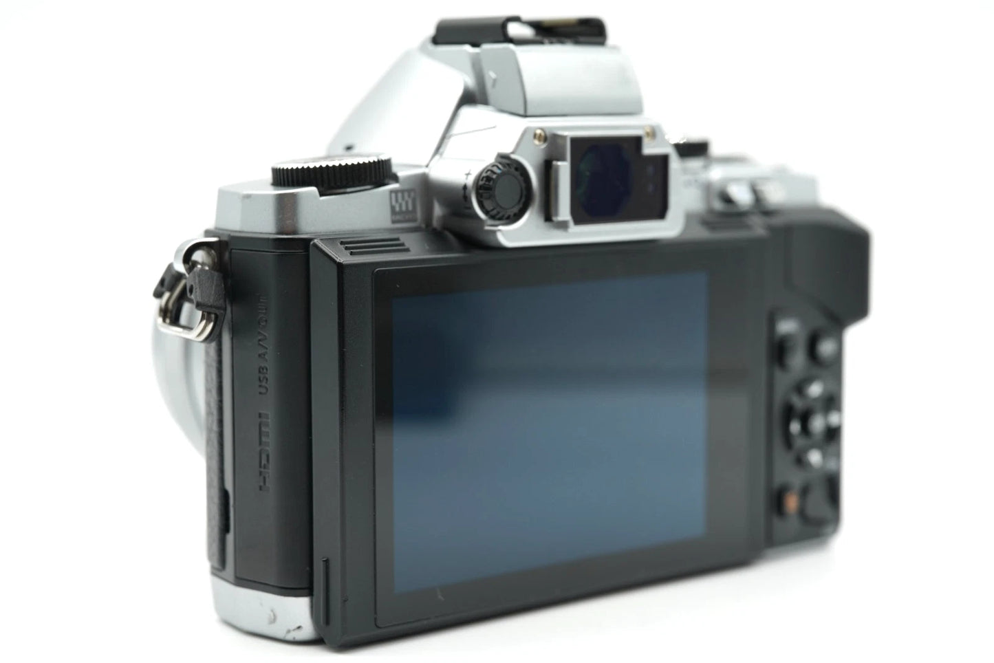 Olympus OM-D E-M5 silver Digital Camera [sc 1909] w 14-42 lens #001