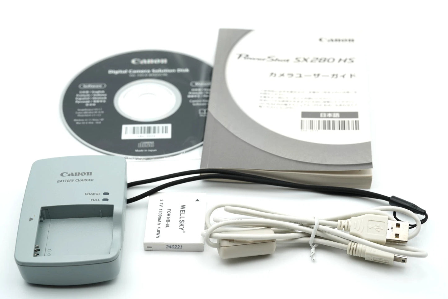 Canon Powershot SX280 HS Digital Camera Black 20x Zoom lens #009