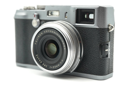 Fujifilm X100 FinePix X Series 12.3MP Silver Digital Camera #004