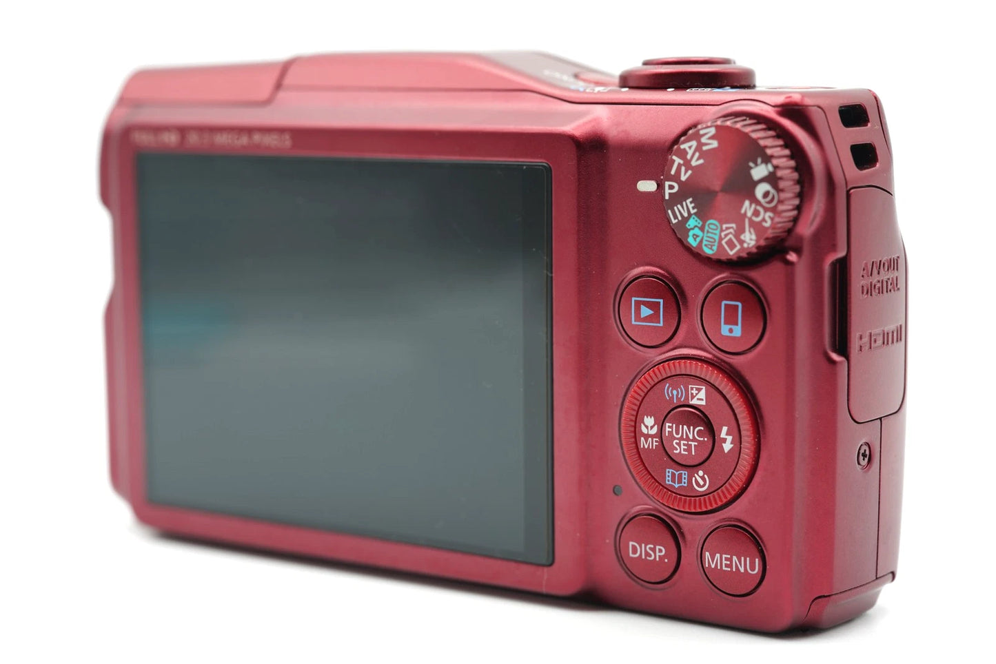 Canon PowerShot SX710 HS Red 20.3 MP Digital Camera zoom lens #009