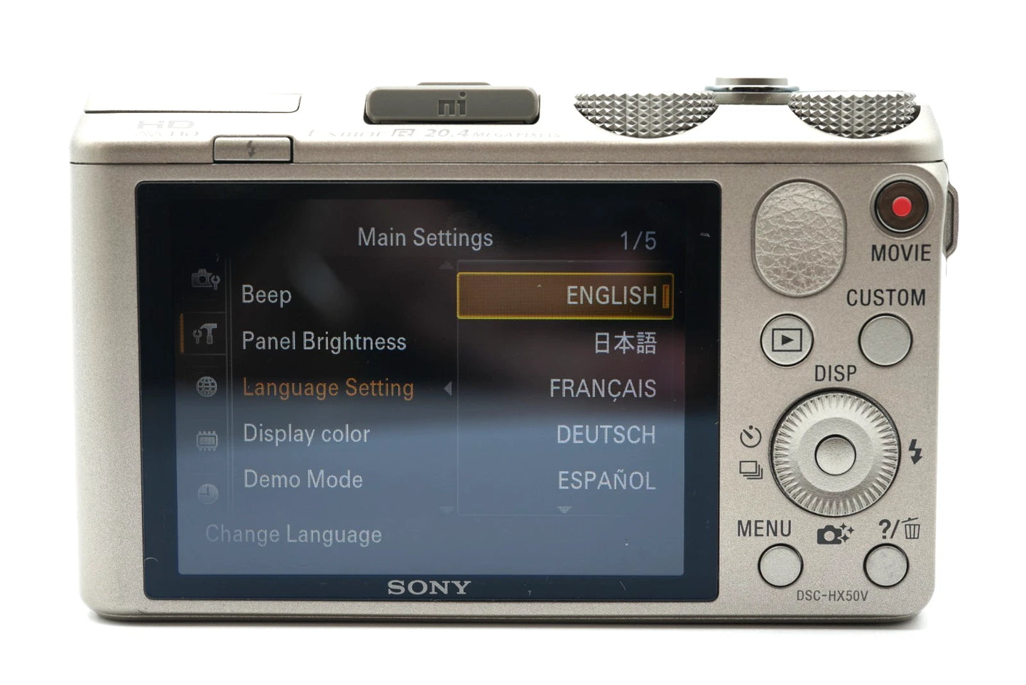 SONY Cyber-Shot DSC-HX50V 20.4MP 30X Zoom Digital Camera #005