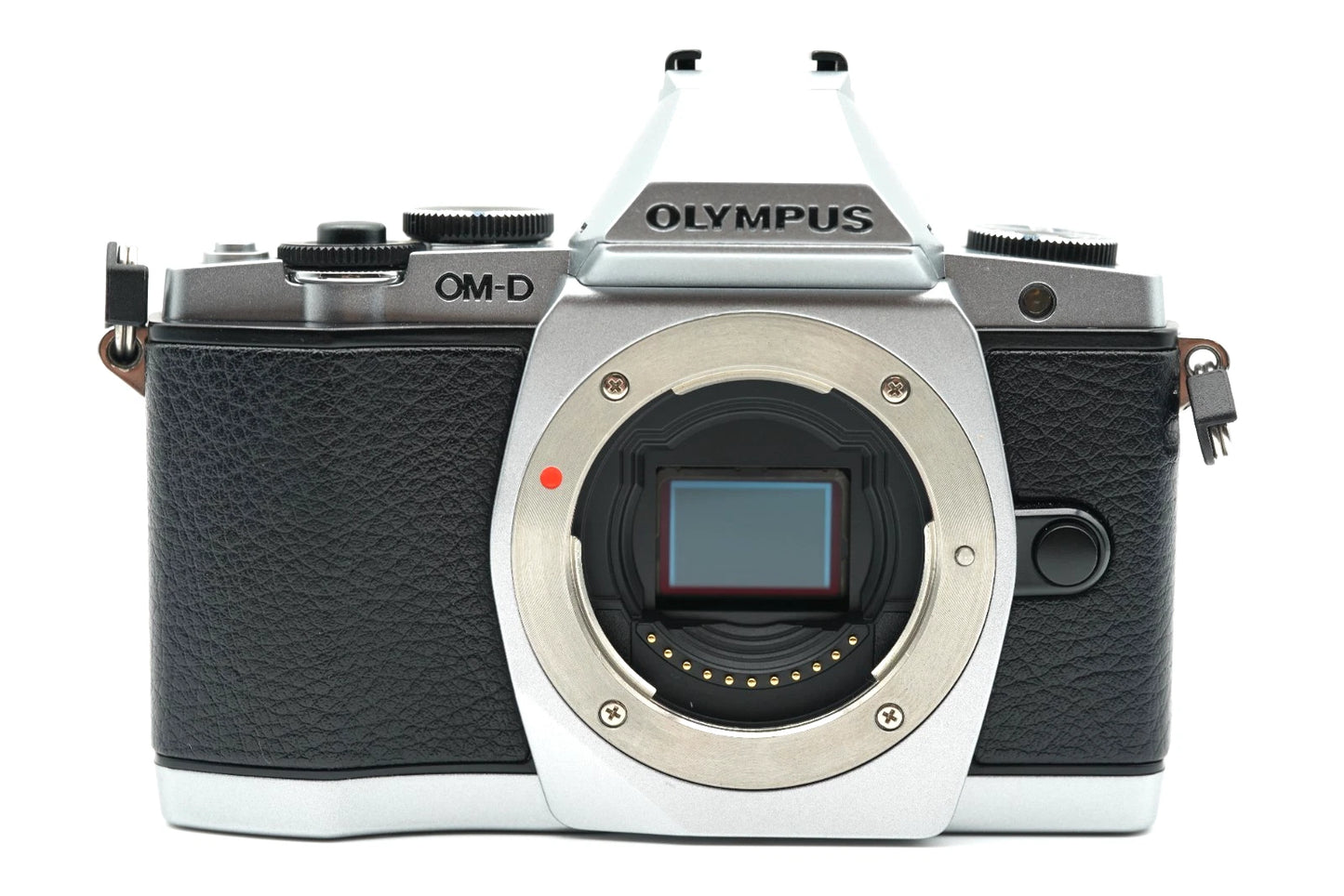 Olympus OM-D E-M5 silver Digital Camera [sc 1909] w 14-42 lens #001