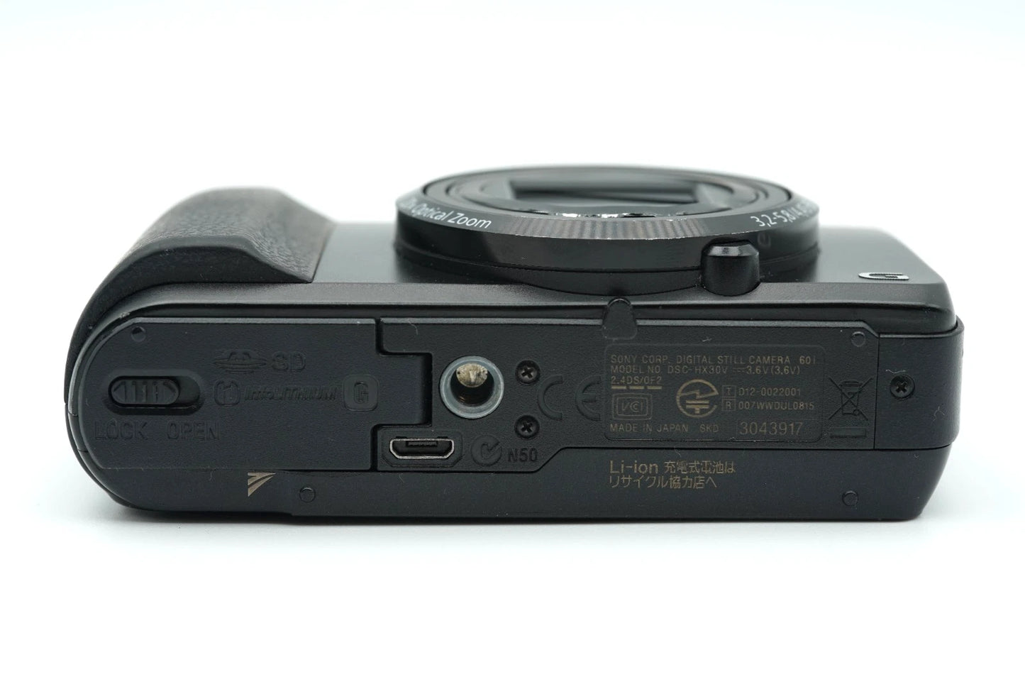 Sony Cyber-shot DSC-HX30V Black Digital Camera lens #009