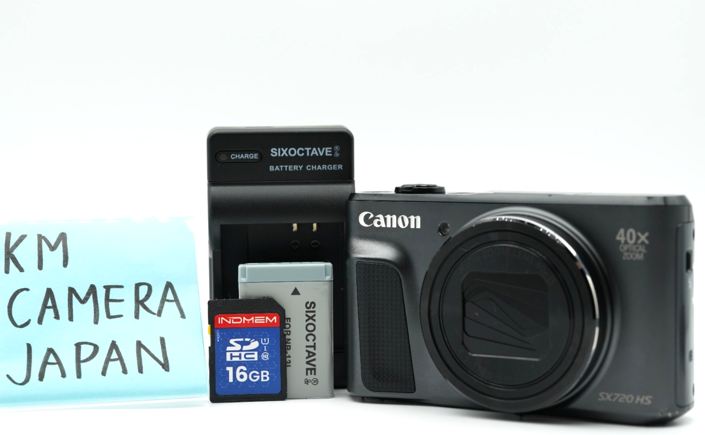 Canon PowerShot SX720 HS Digital Camera Black #005