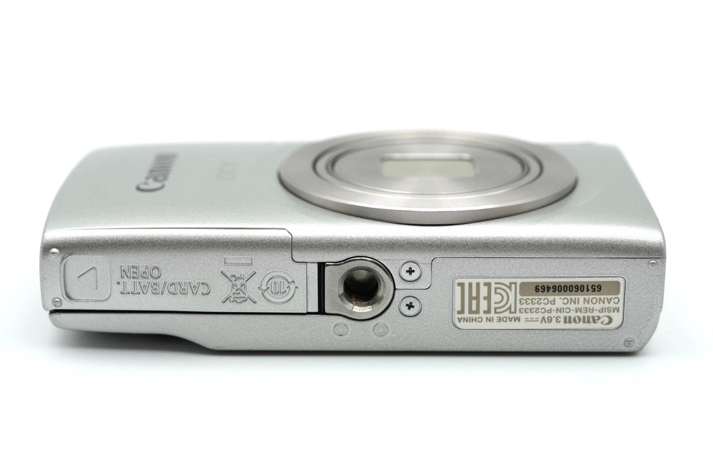 Canon PowerShot IXY 200 ELPH 185 digital Camera 180 Silver #029