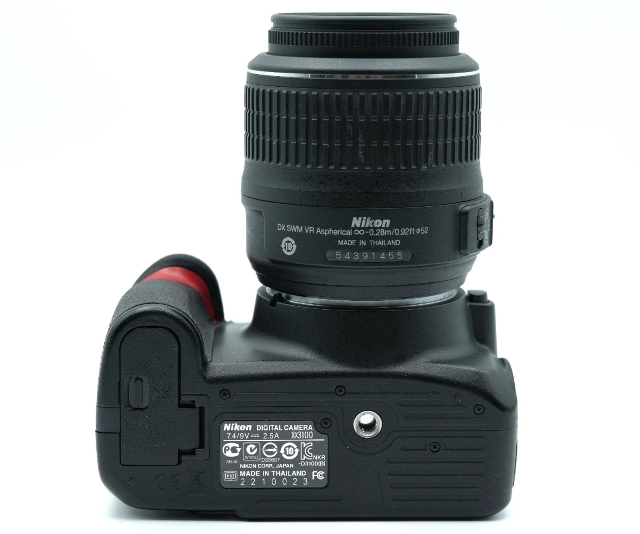 Nikon D3100 Digital SLR Camera [SC 11163] w 18-55mm lens #026