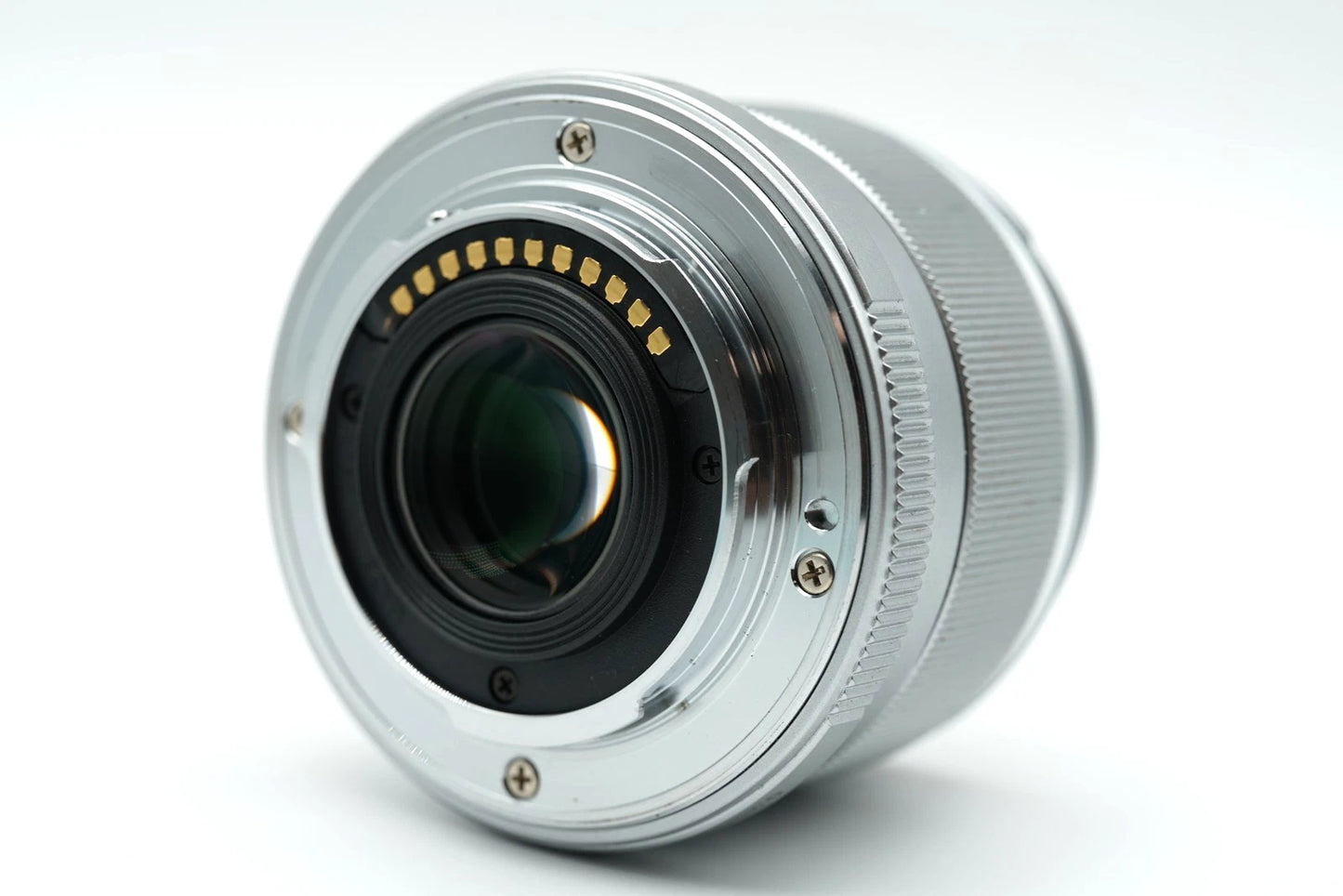 OLYMPUS M.ZUIKO DIGITAL 25mm F/1.8 silver Lens Micro Four Thirds #01