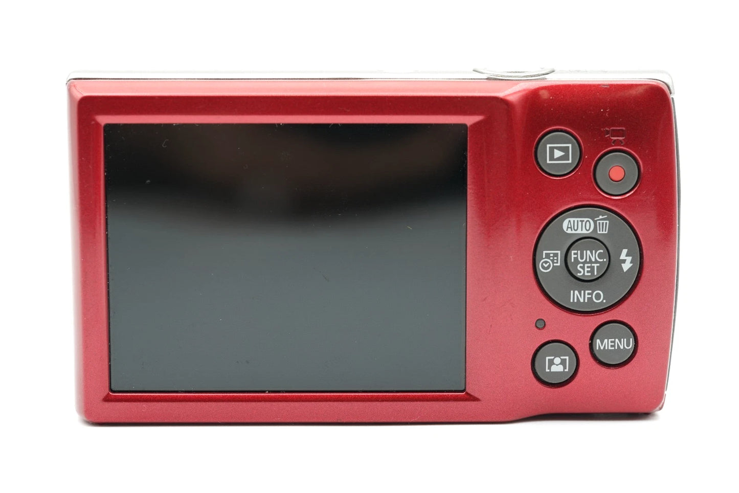 Canon PowerShot IXY 200 ELPH 185 digital Camera 180 Red #011