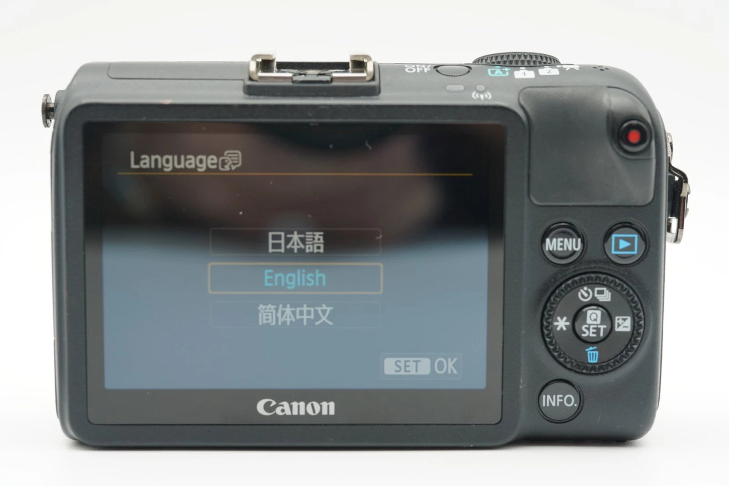 Canon EOS M2 Mirrorless Camera body only Black [NEAR MINT] #002