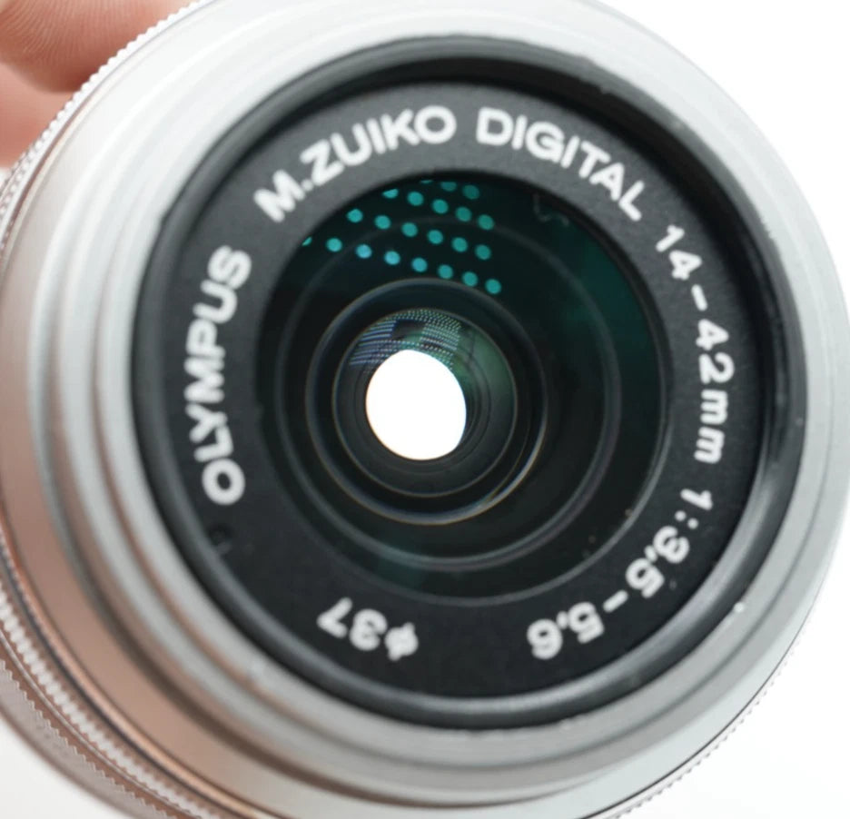 Olympus OM-D E-M5 silver Digital Camera [sc 1909] w 14-42 lens #001