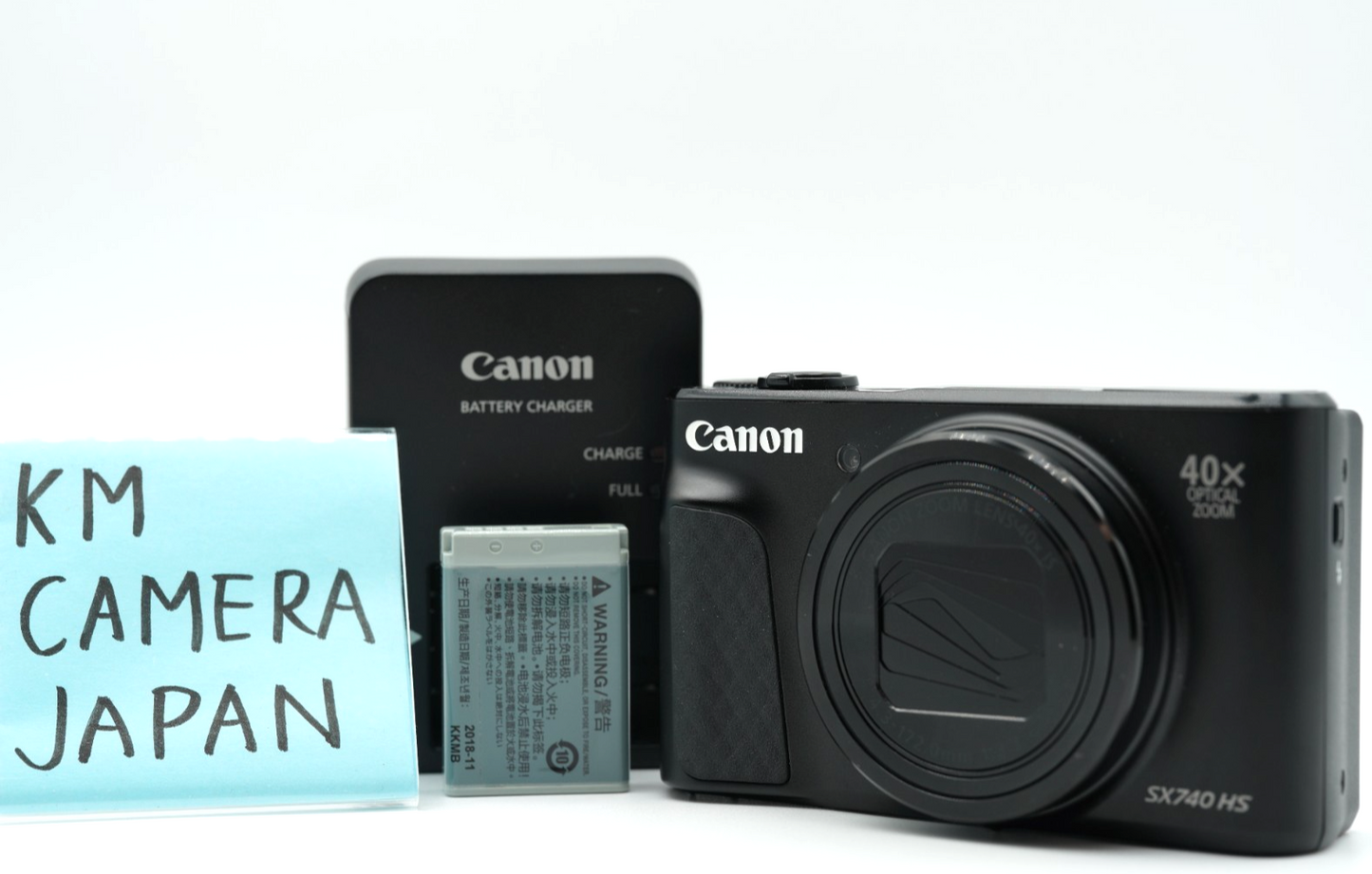 Canon PowerShot SX740 HS black 20.3MP Digital Compact Camera #012