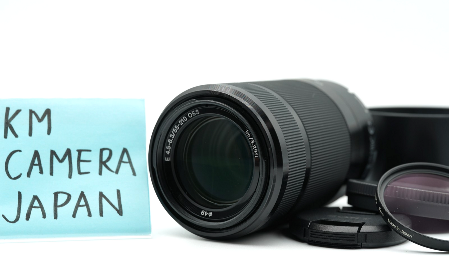 Sony E 55-210mm f/4.5-6.3 OSS zoom Lens E-Mount SEL55210 #007