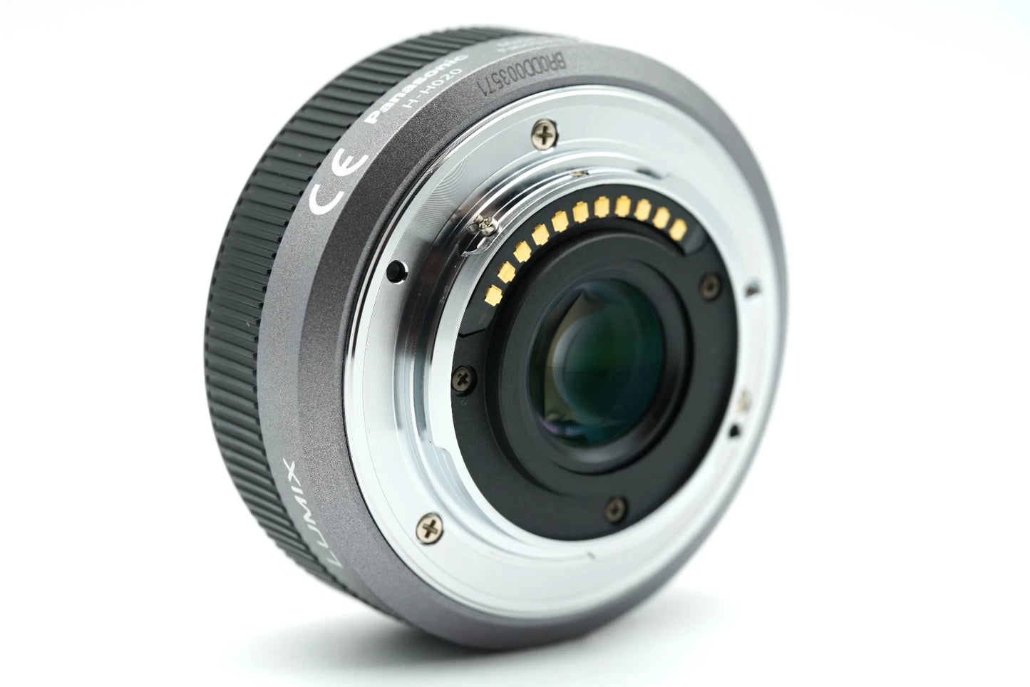 Panasonic Lumix G 20mm F/1.7 Aspherical G Series H-H020 lens #010