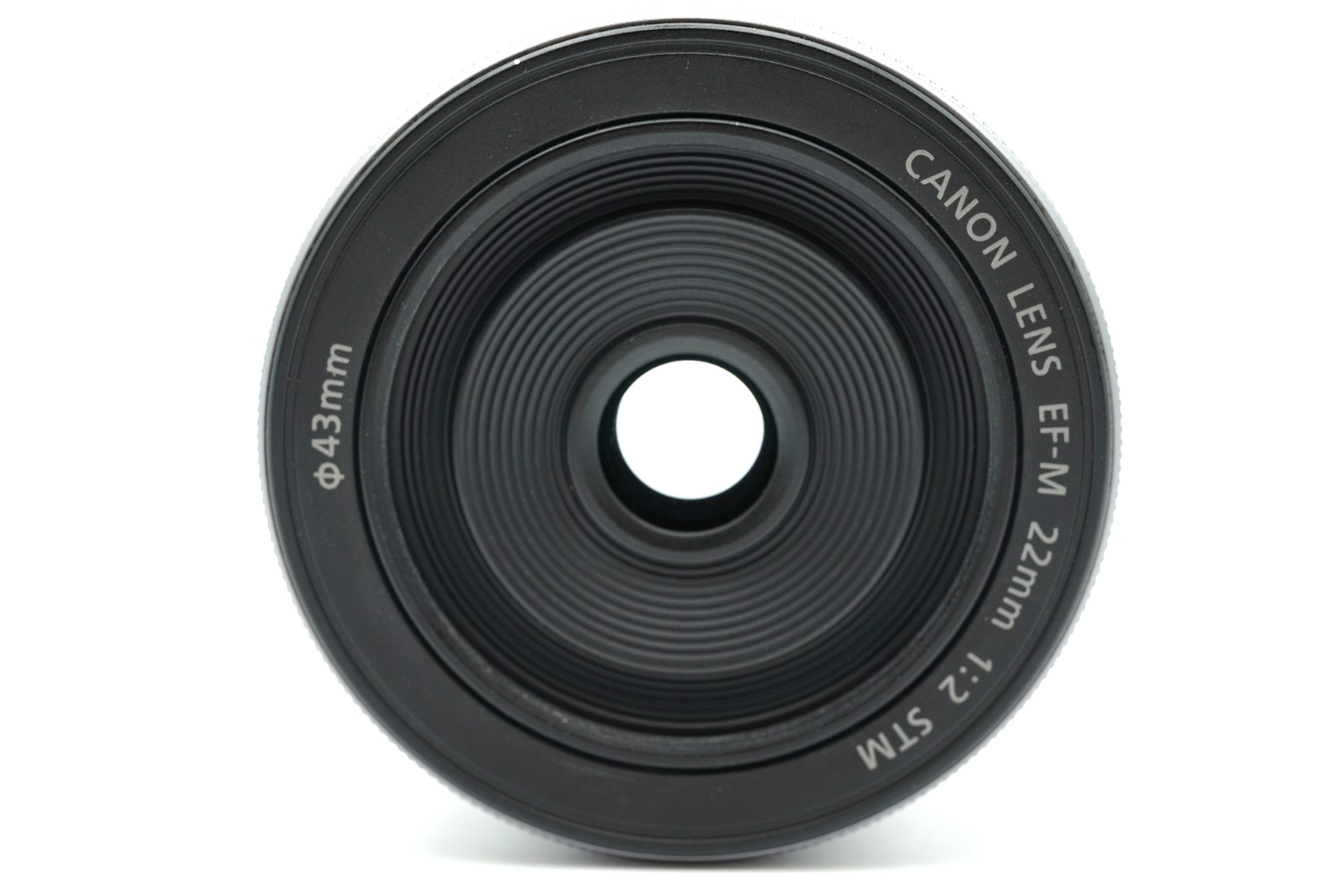 Canon EF-M 22mm F/2 STM AF Lens silver EOS EF-M Mount camera #004