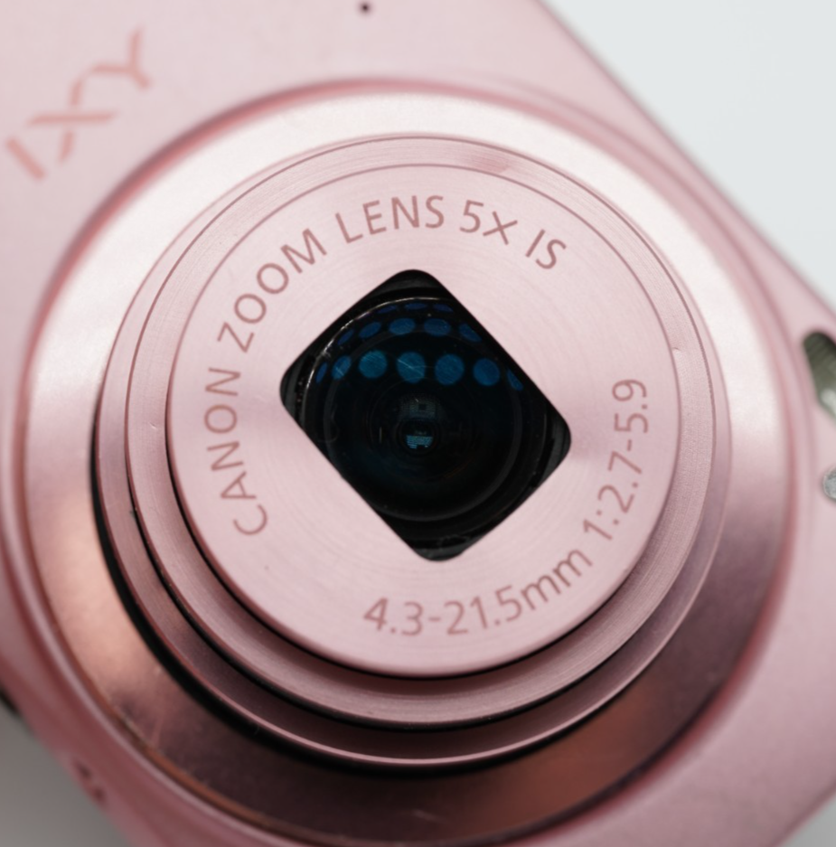 Canon IXY 430F Pink Compact Digital Camera #004