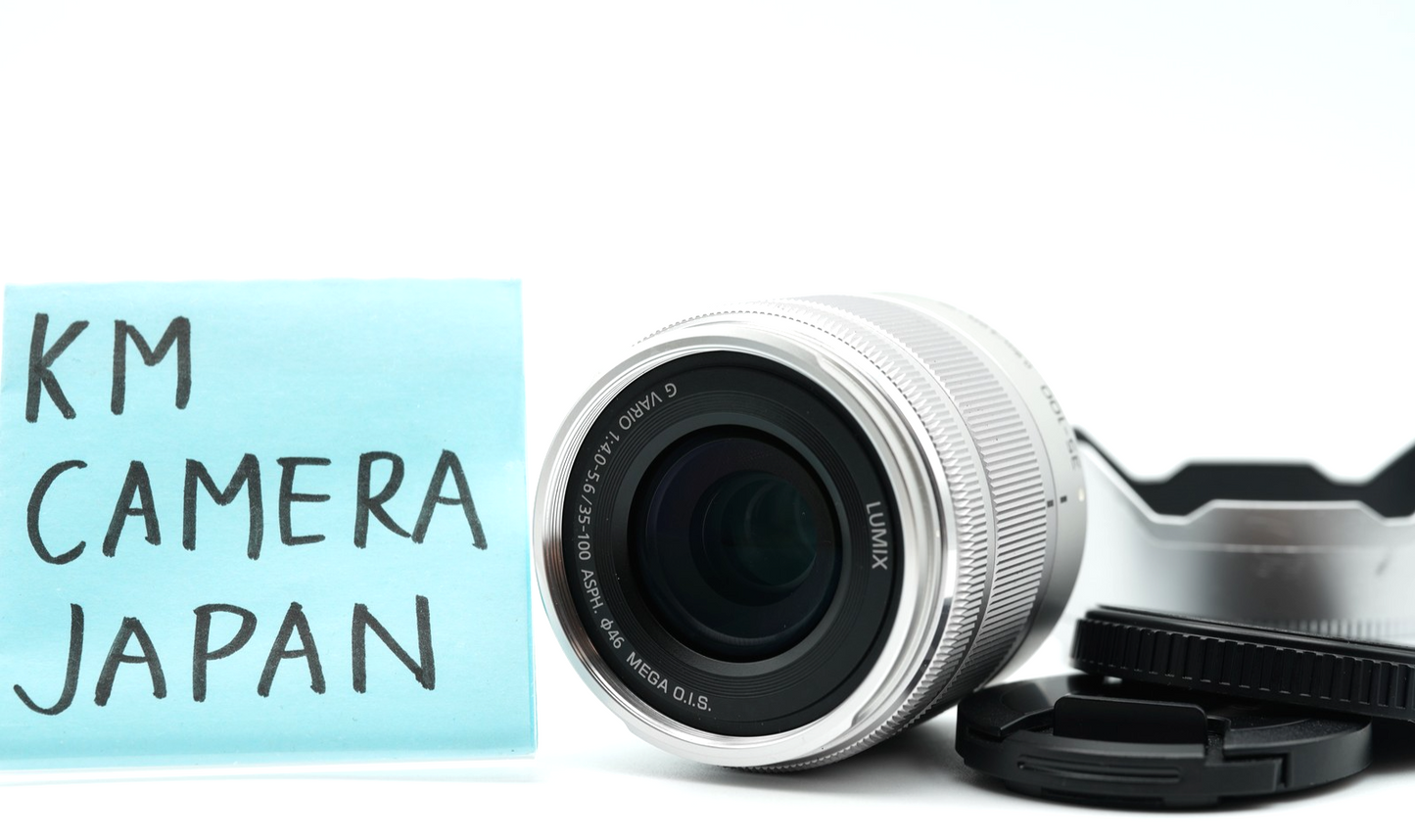 Panasonic G VARIO 35-100mm F4.0-5.6 ASPH MEGA O.I.S H-FS35100 Silver #004