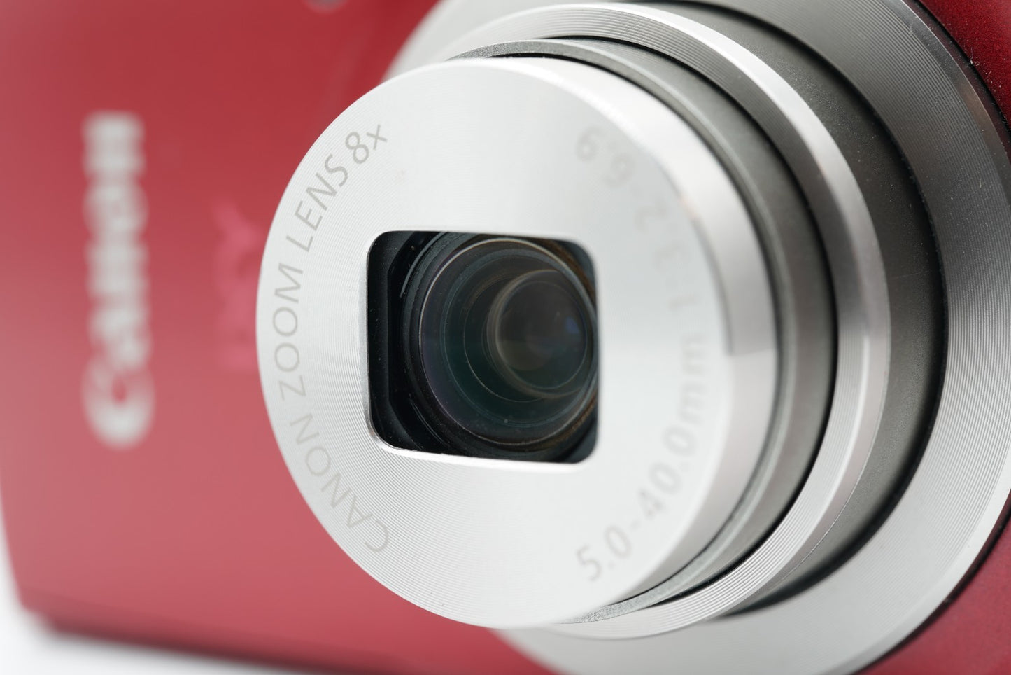 Canon PowerShot IXY 200 ELPH 185 digital Camera 180 Red #011