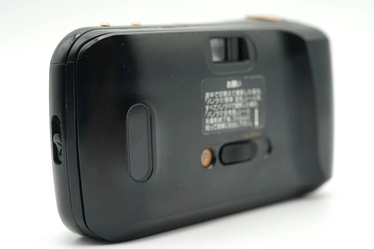 Olympus μ mju PANORAMA 35mm Point & Shoot Film Camera black #001