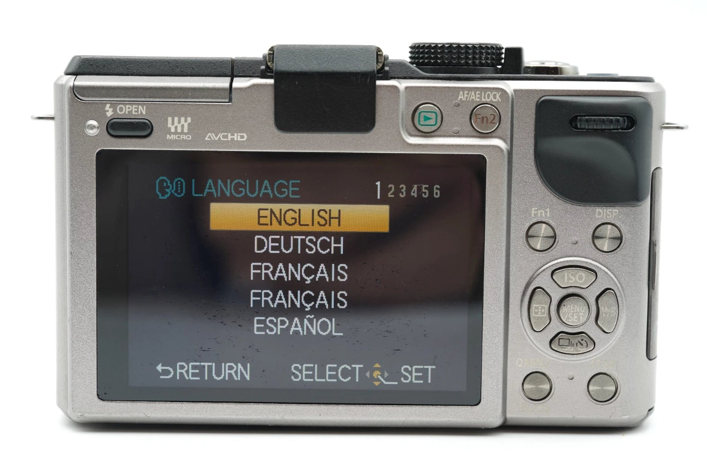 Panasonic LUMIX DMC-GX1 digital camera [SC 3352] #006