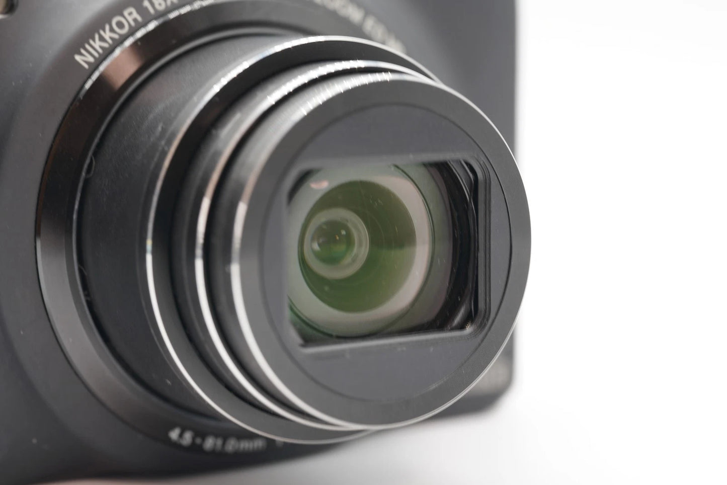 Nikon Coolpix S9300 Black 16.0MP Digital Camera zoom lens #006