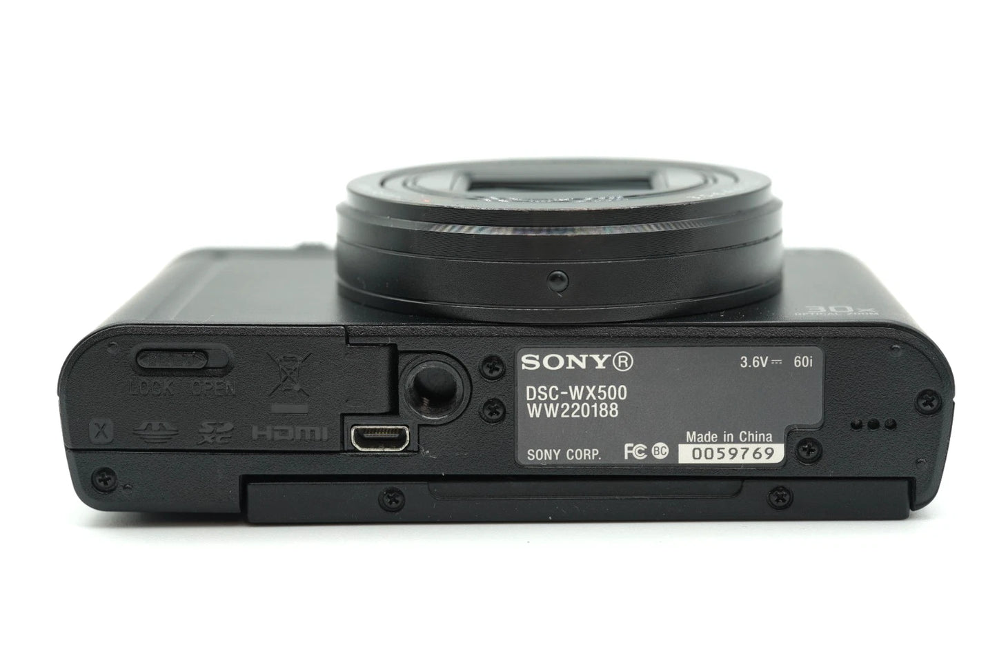 Sony Cyber-Shot DSC-WX500 compact Digital Camera #026