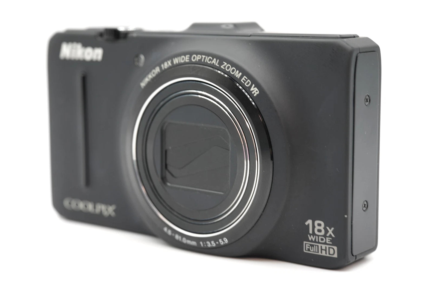 Nikon Coolpix S9300 Black 16.0MP Digital Camera zoom lens #006