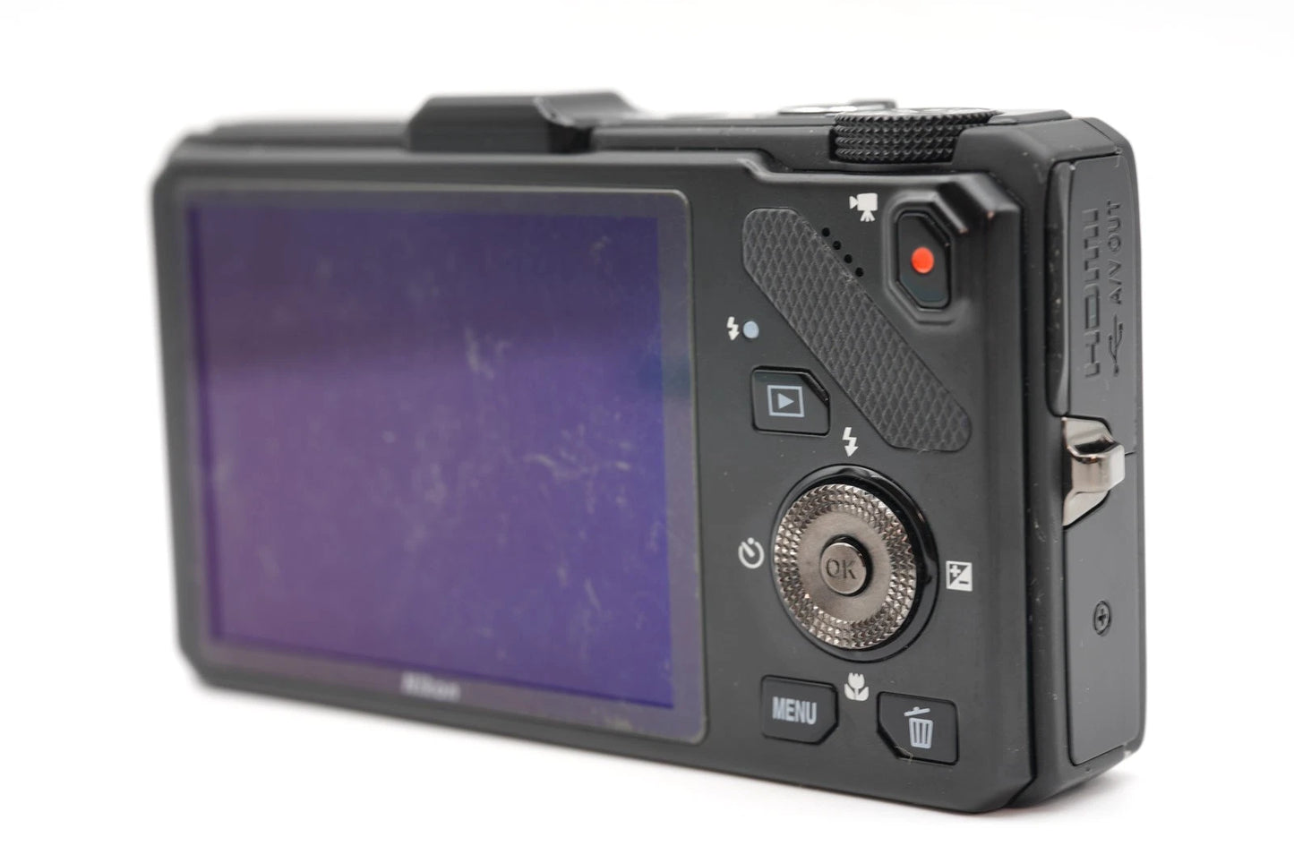 Nikon Coolpix S9300 Black 16.0MP Digital Camera zoom lens #006