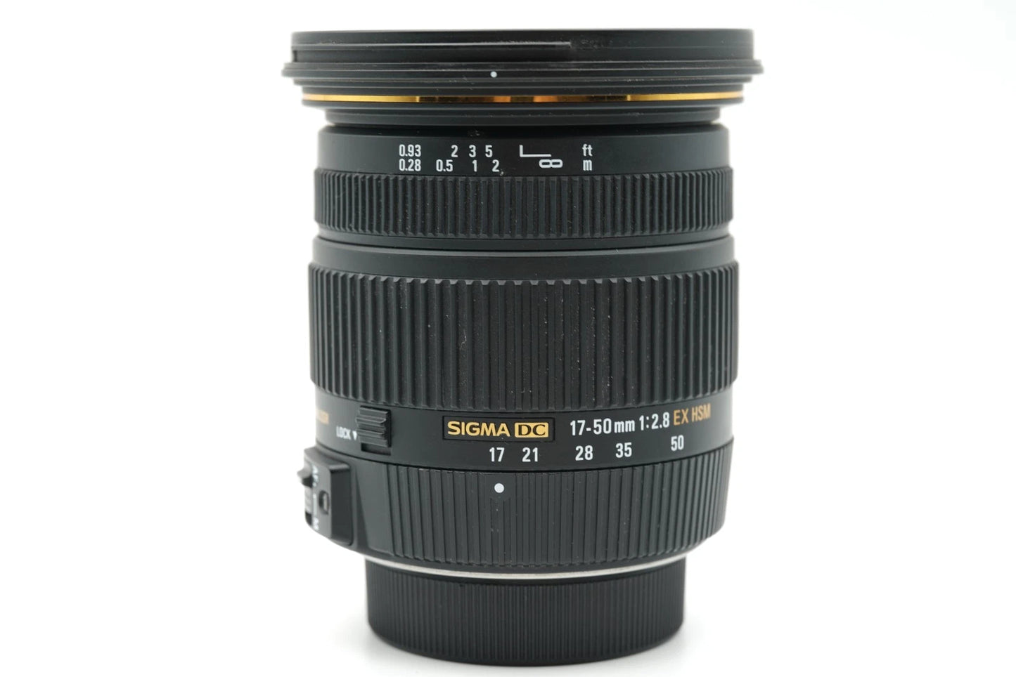 Sigma 17-50mm F/2.8 EX DC OS HSM lens For nikon F Mount camera #011