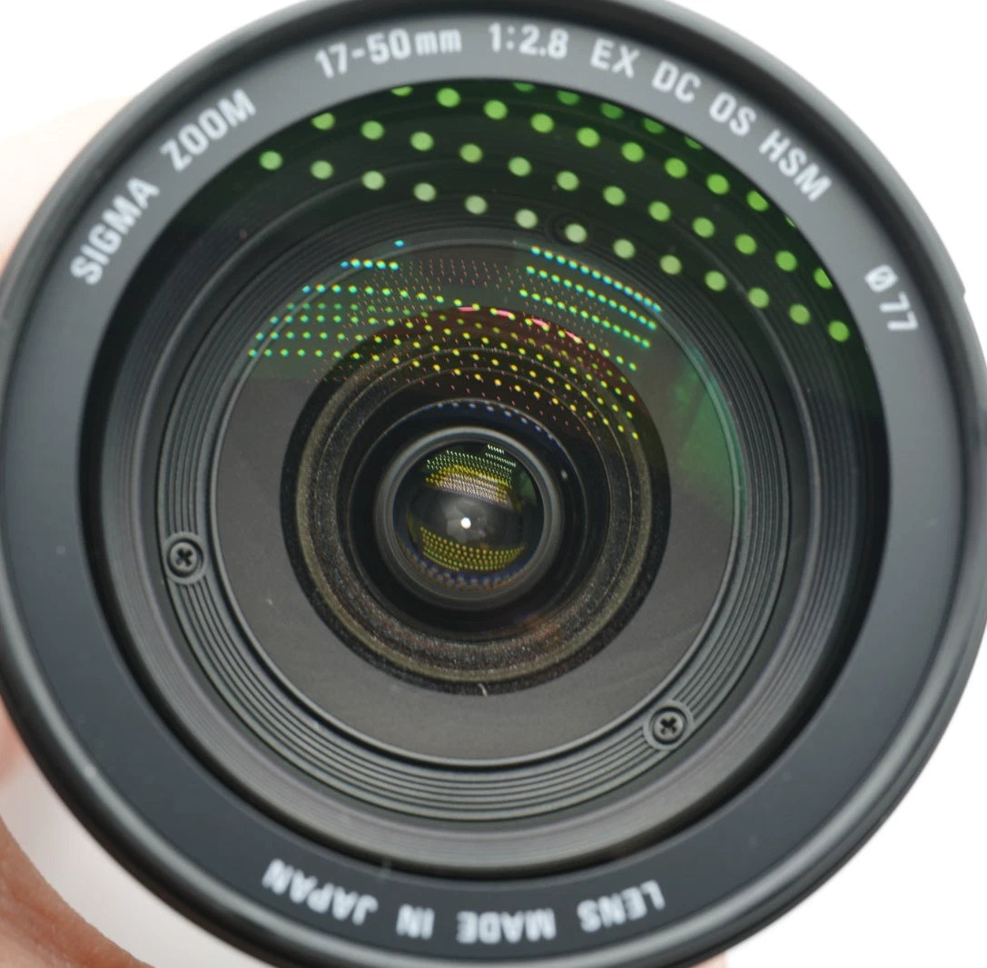 Sigma 17-50mm F/2.8 EX DC OS HSM lens For nikon F Mount camera #011