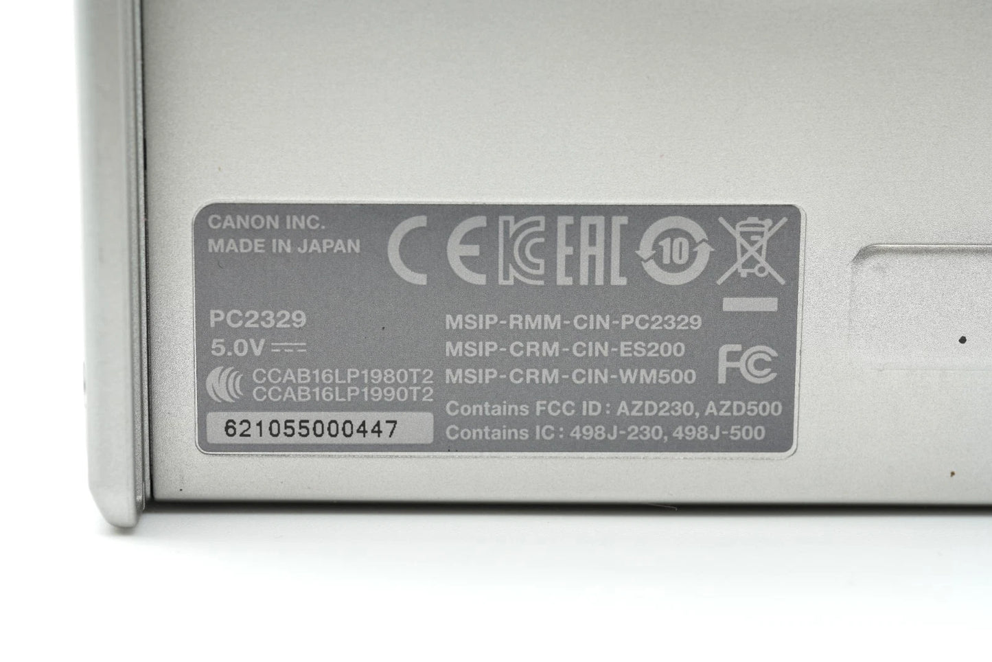 Canon PowerShot SX730 HS Digital Camera silver #011