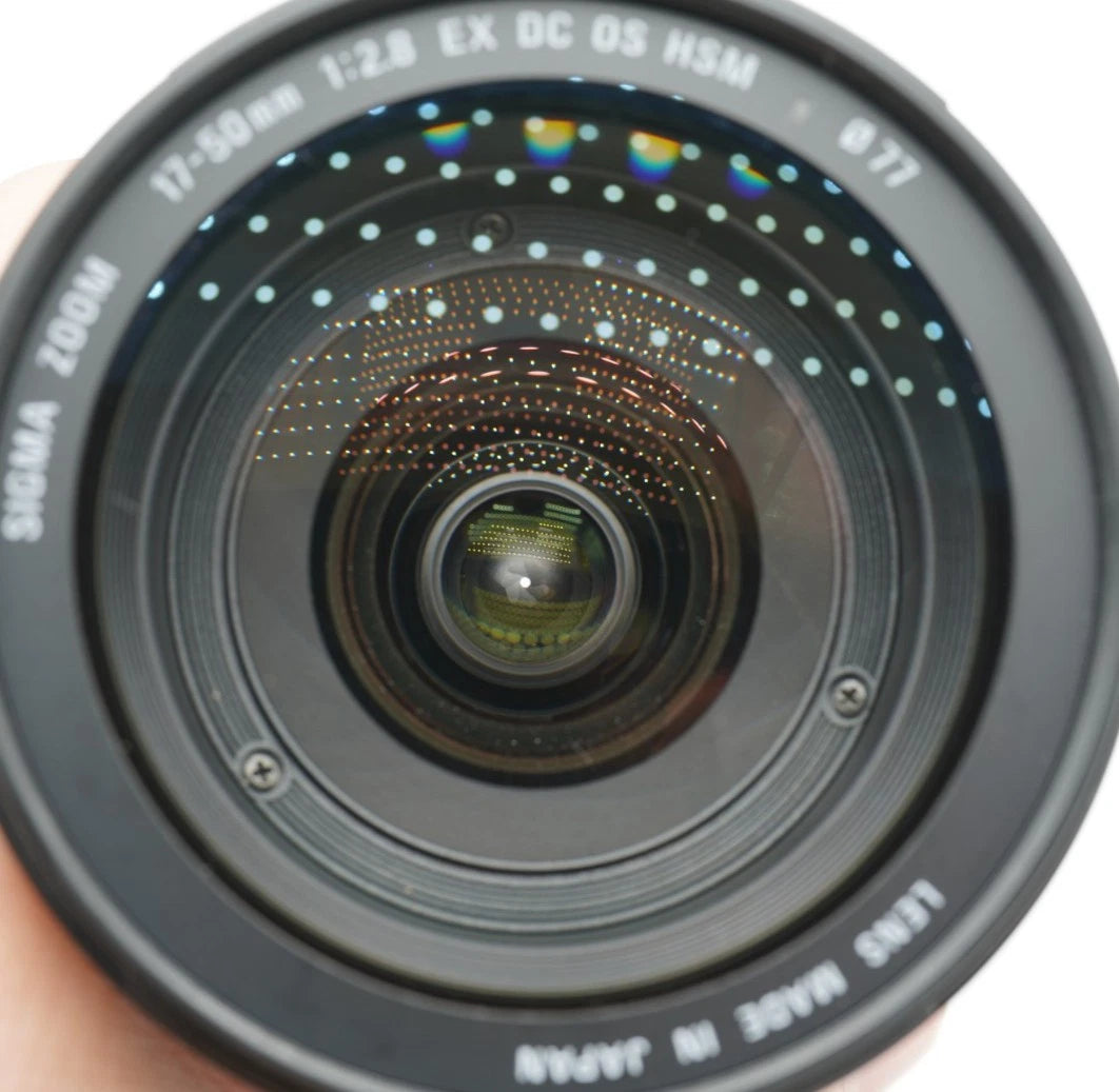 Sigma 17-50mm F/2.8 EX DC OS HSM lens For nikon F Mount camera #013