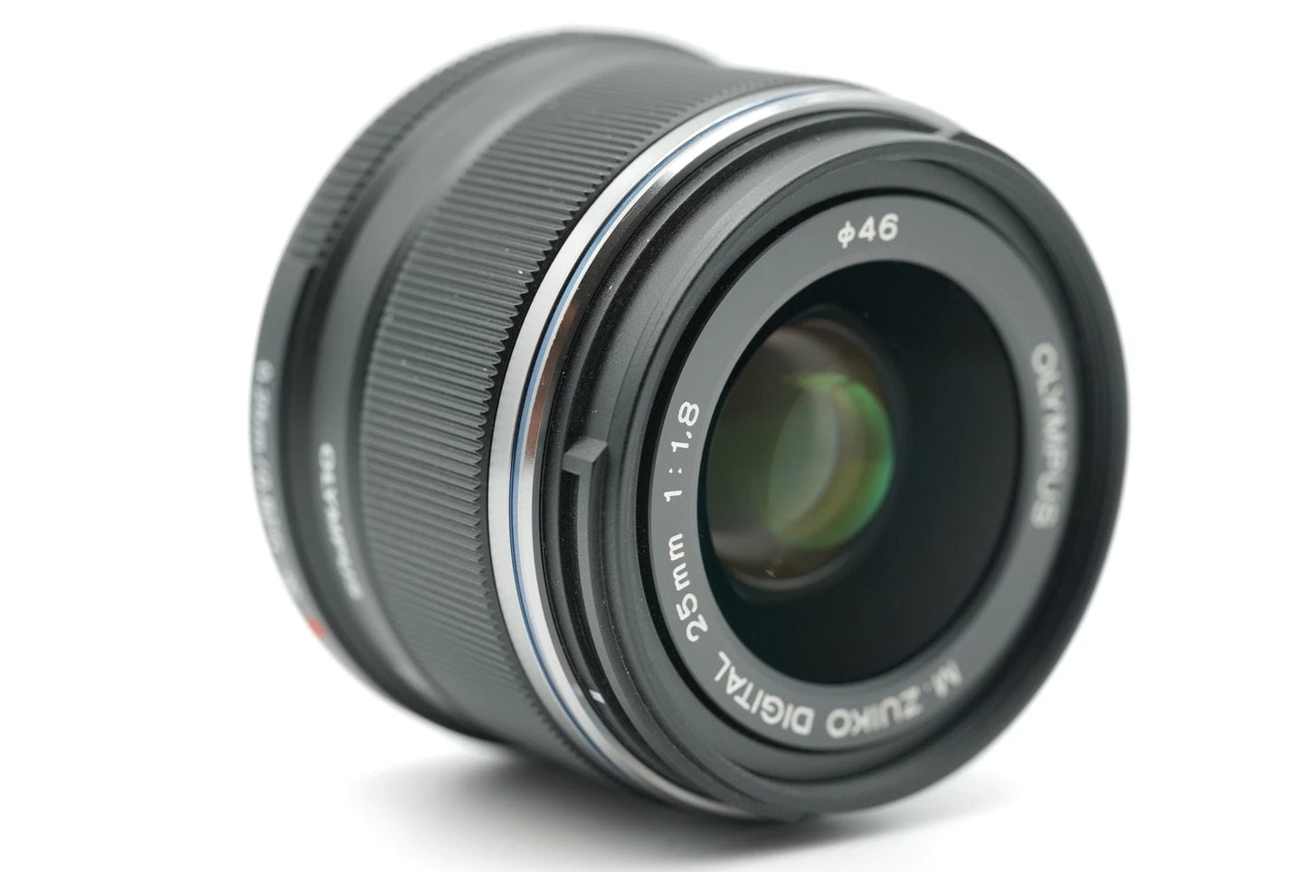 OLYMPUS M.ZUIKO DIGITAL 25mm F/1.8 Black Lens Micro Four Thirds #002