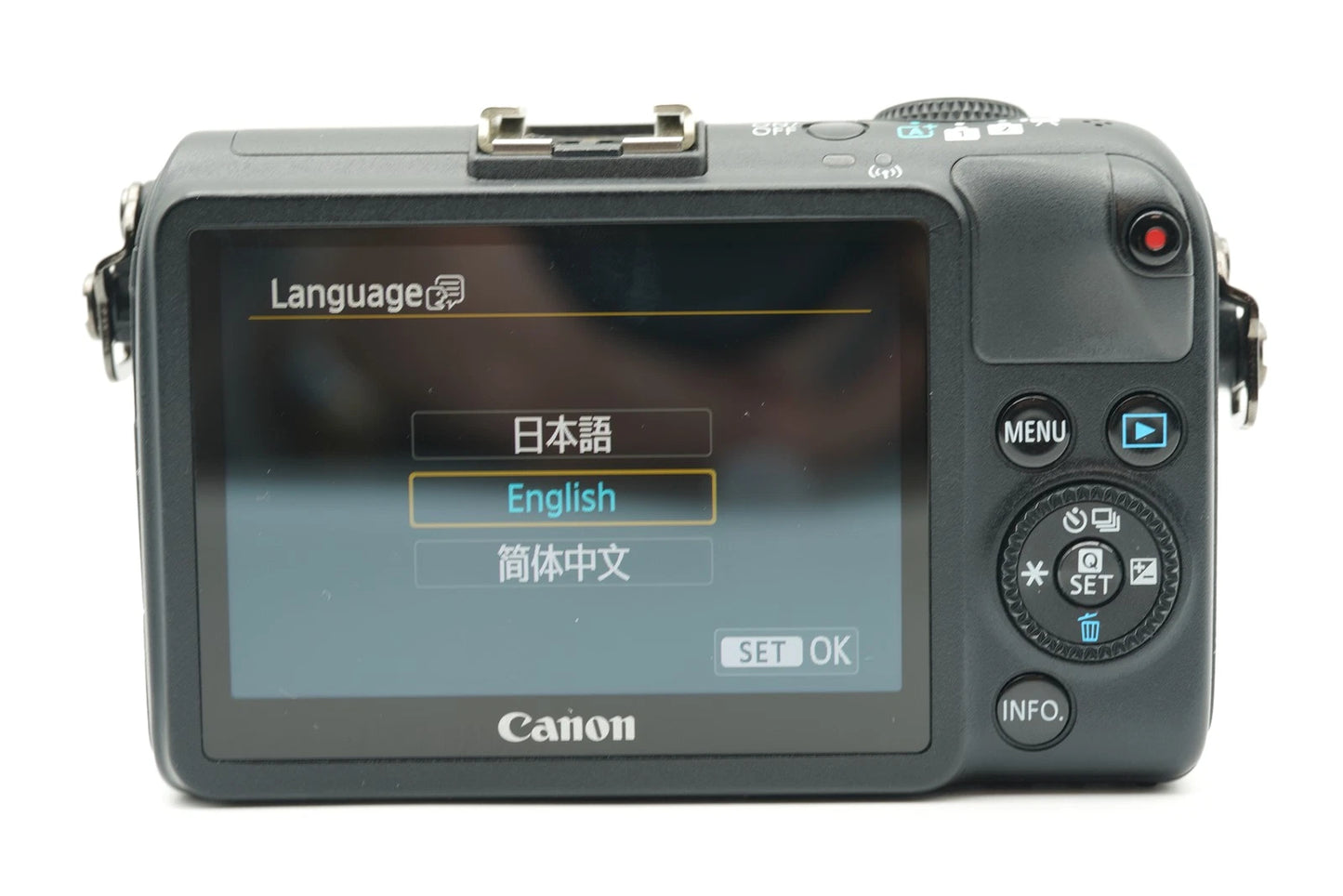 Canon EOS M2 Mirrorless Camera body only Black [NEAR MINT] #003