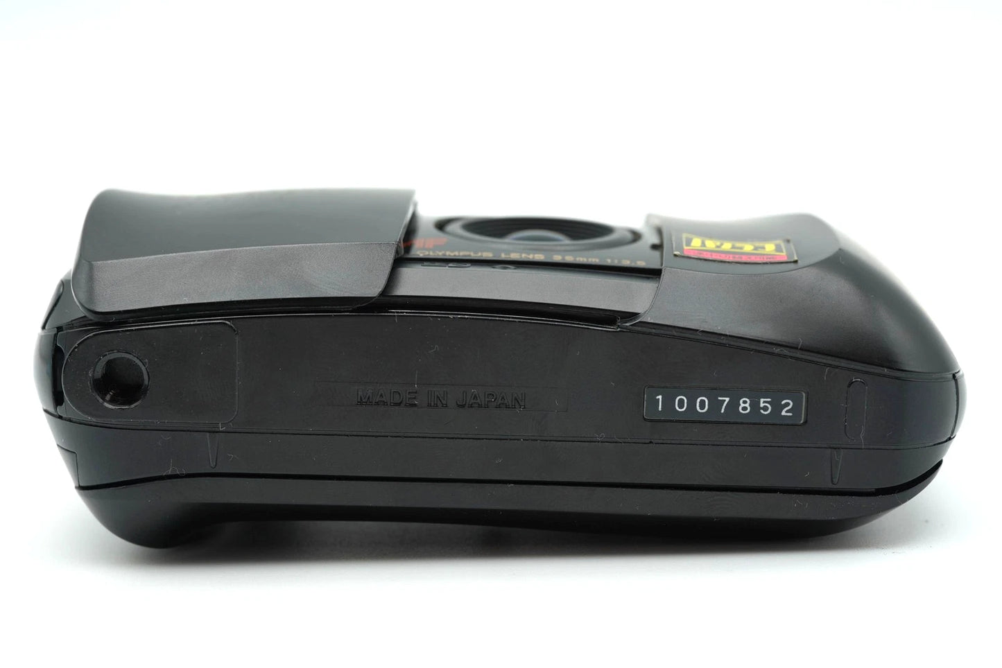 Olympus μ mju PANORAMA 35mm Point & Shoot Film Camera black #001