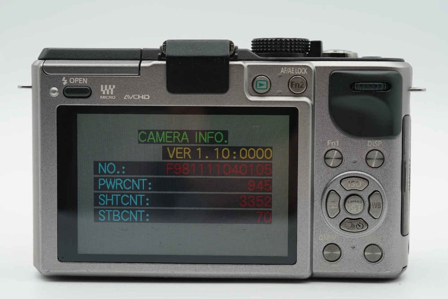 Panasonic LUMIX DMC-GX1 digital camera [SC 3352] #006