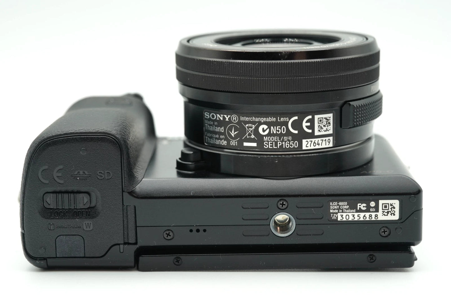 Sony Alpha A6000 ILCE-6000 Digital Camera [SC 5782] w Lens #018