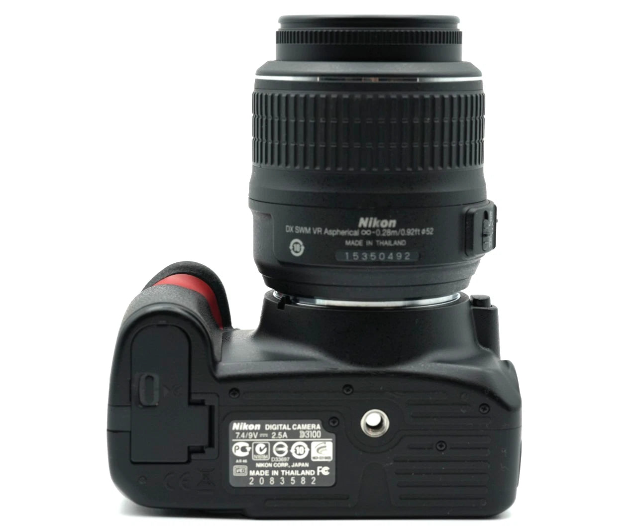 Nikon D3100 Digital SLR Camera [SC 9207]w 18-55mm lens #027