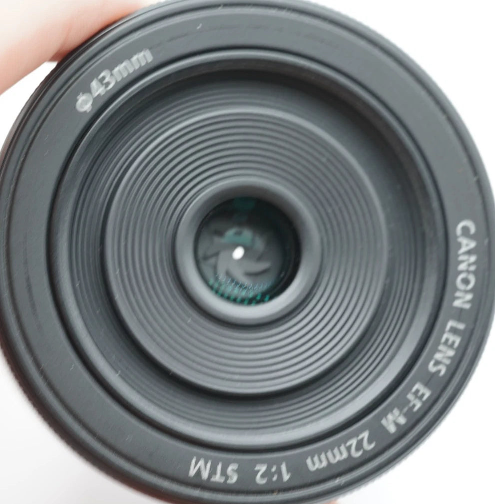 Canon EF-M 22mm F/2 STM AF Lens EOS EF-M Mount #036