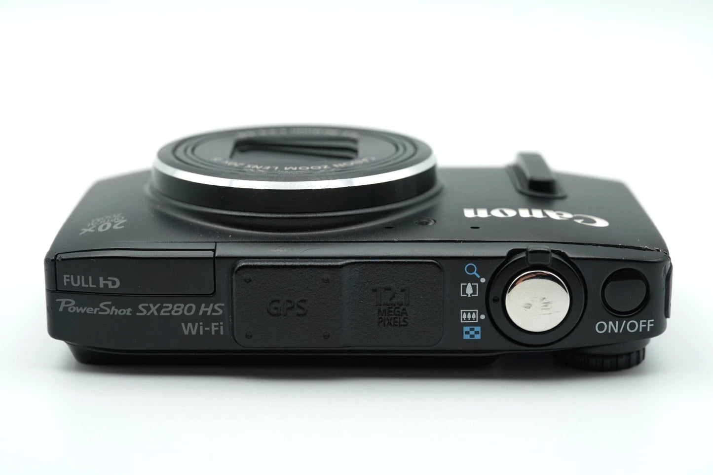 Canon Powershot SX280 HS Digital Camera Black 20x Zoom lens #011