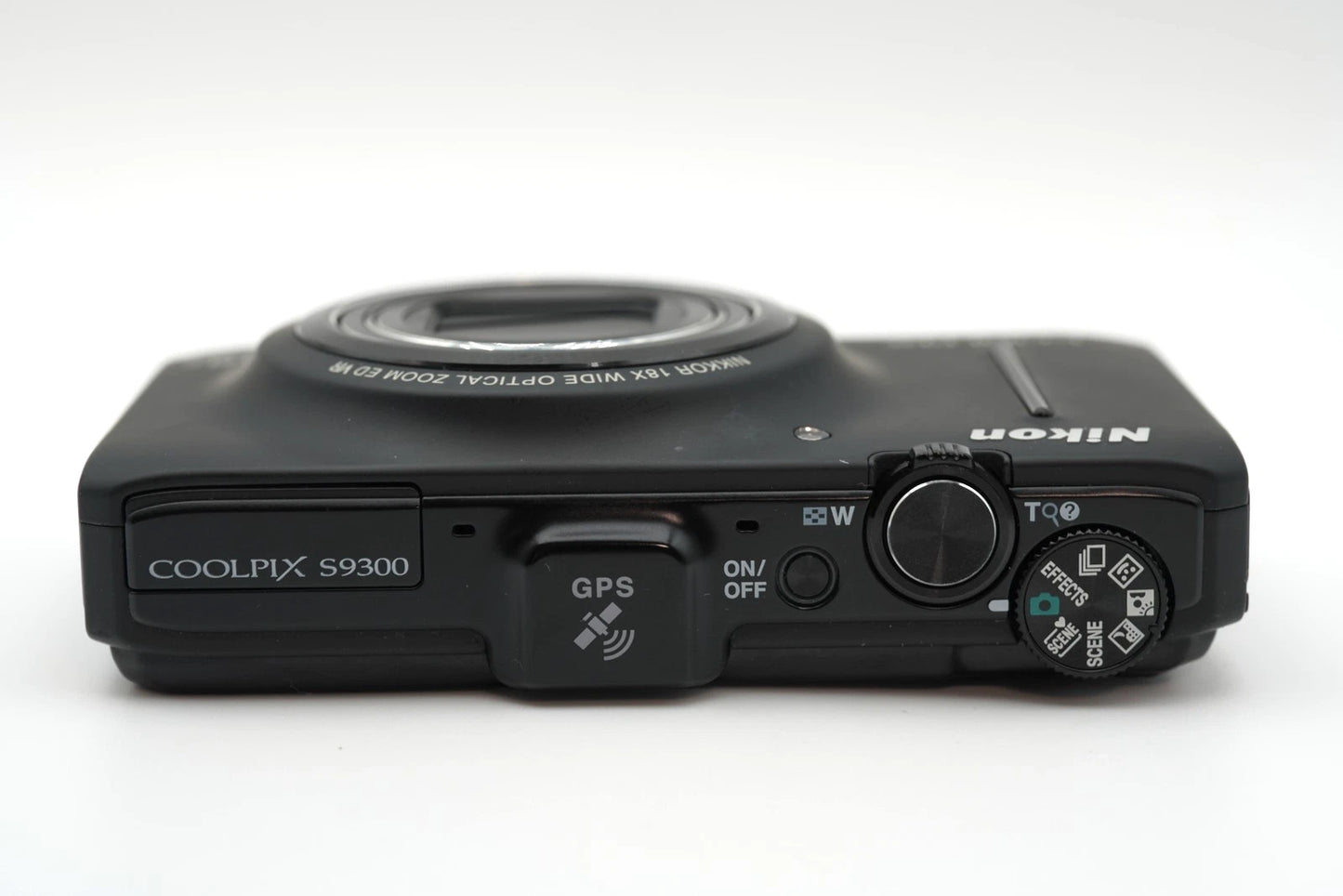 Nikon Coolpix S9300 Black 16.0MP Digital Camera zoom lens #006