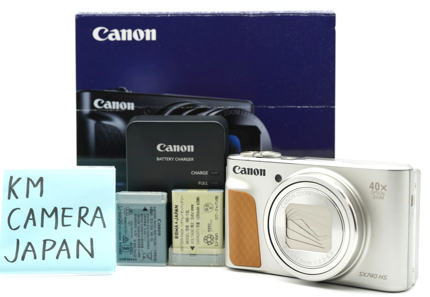 Canon PowerShot SX740 HS silver Digital Compact Camera #010